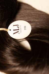 צמידי שיער - שחור