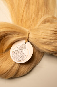 צמידי שיער - בלונד