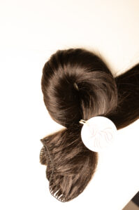 צמידי שיער - שחור