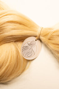 צמידי שיער - בלונד