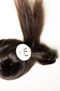 צמידי שיער - שחור